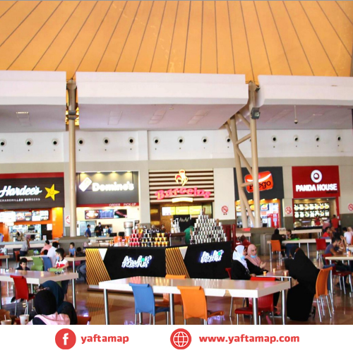 Food Court Side Dangler - MALL OF ARABIA