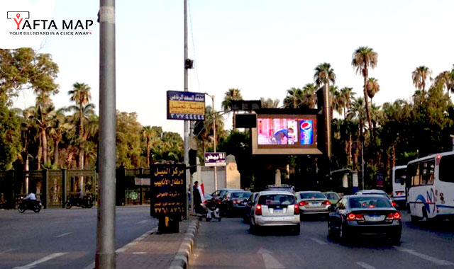 شاشة إلكترونية - كوبري الدقي