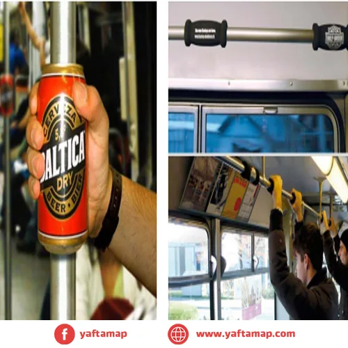 Bus Vinyl Branding - LONG BUS M9 - PILLARS