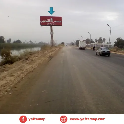 UNI-POLE - MINYA AGRICULTURAL ROAD - ENTRANCE TO ABU QURQAS - EZBET ATTIA